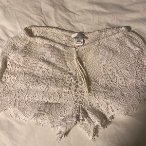 Miguelina crochet shorts